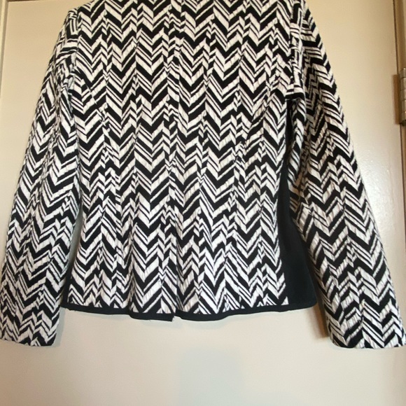 Chico’s patchwork chevron jacket - Picture 4 of 5